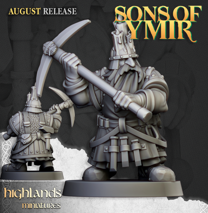 Dwarf Miners - Sons of Ymir