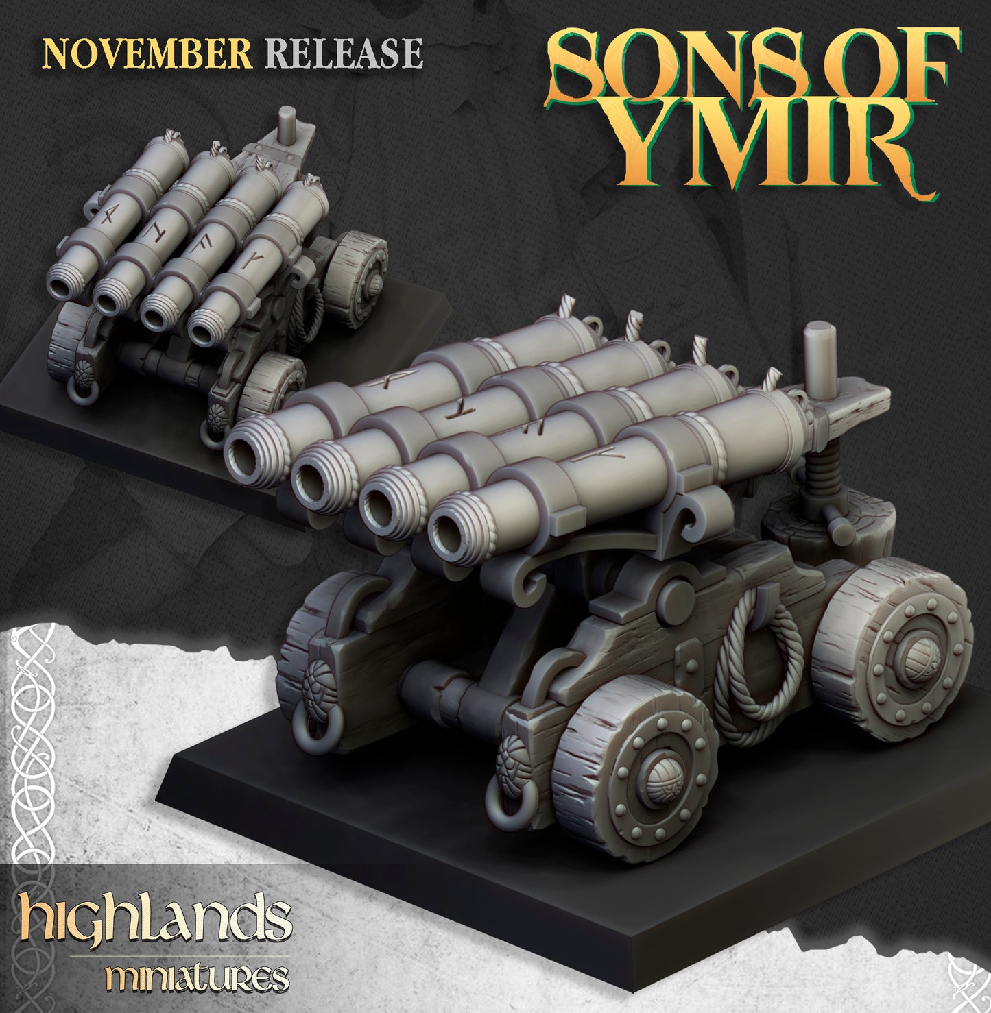 Dwarf Organ Gun - Sons of Ymir