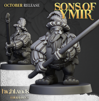 Dwarf Pikemen - Sons of Ymir