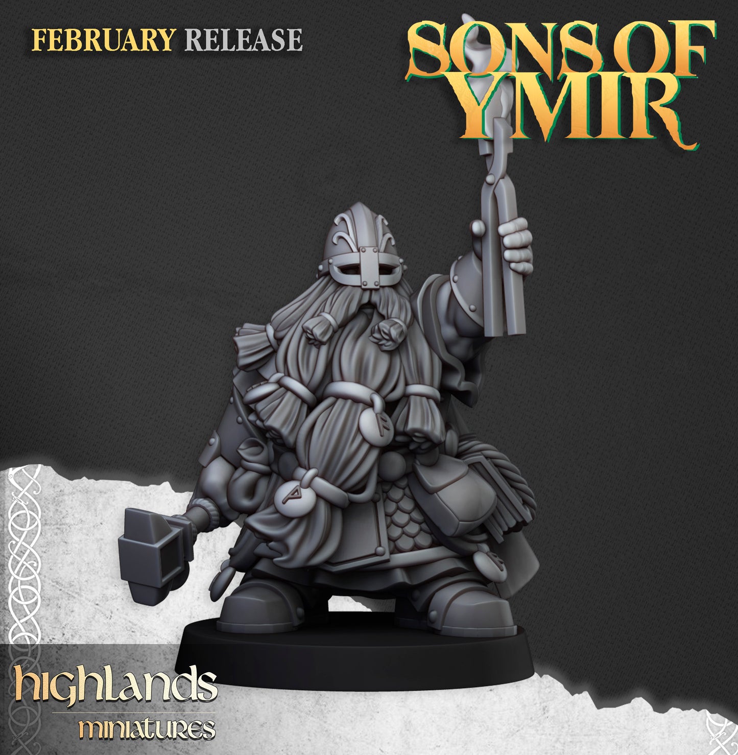 Dwarf Runemaster ver. 1 - Sons of Ymir