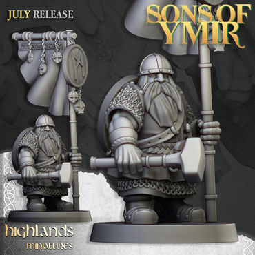 Dwarf Warriors with 1h weapons - Sons of Ymir