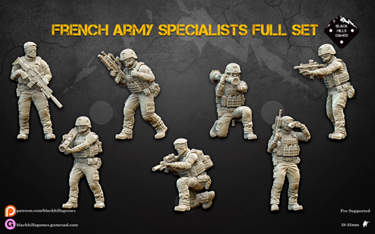 French Army Specialists - Full Set