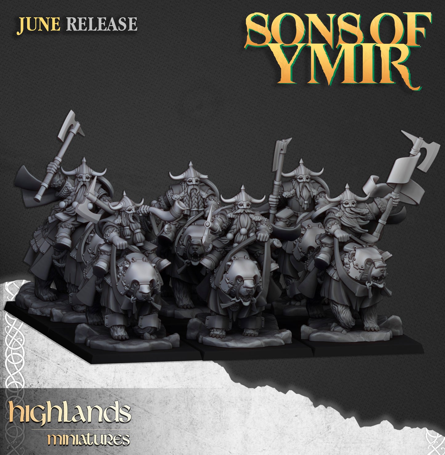 Dwarf Heavy Cavalry - Sons of Ymir