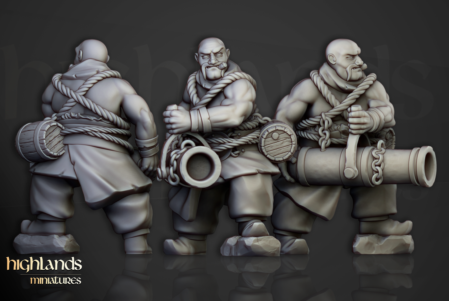 Ogre Gunners - Khazarian Ogres