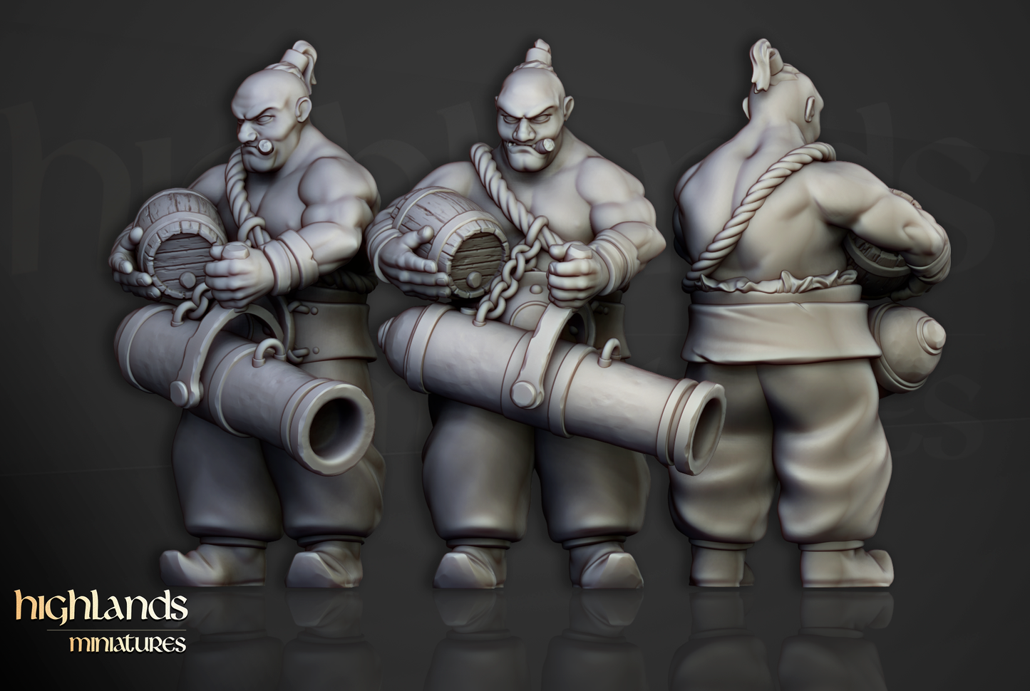 Ogre Gunners - Khazarian Ogres