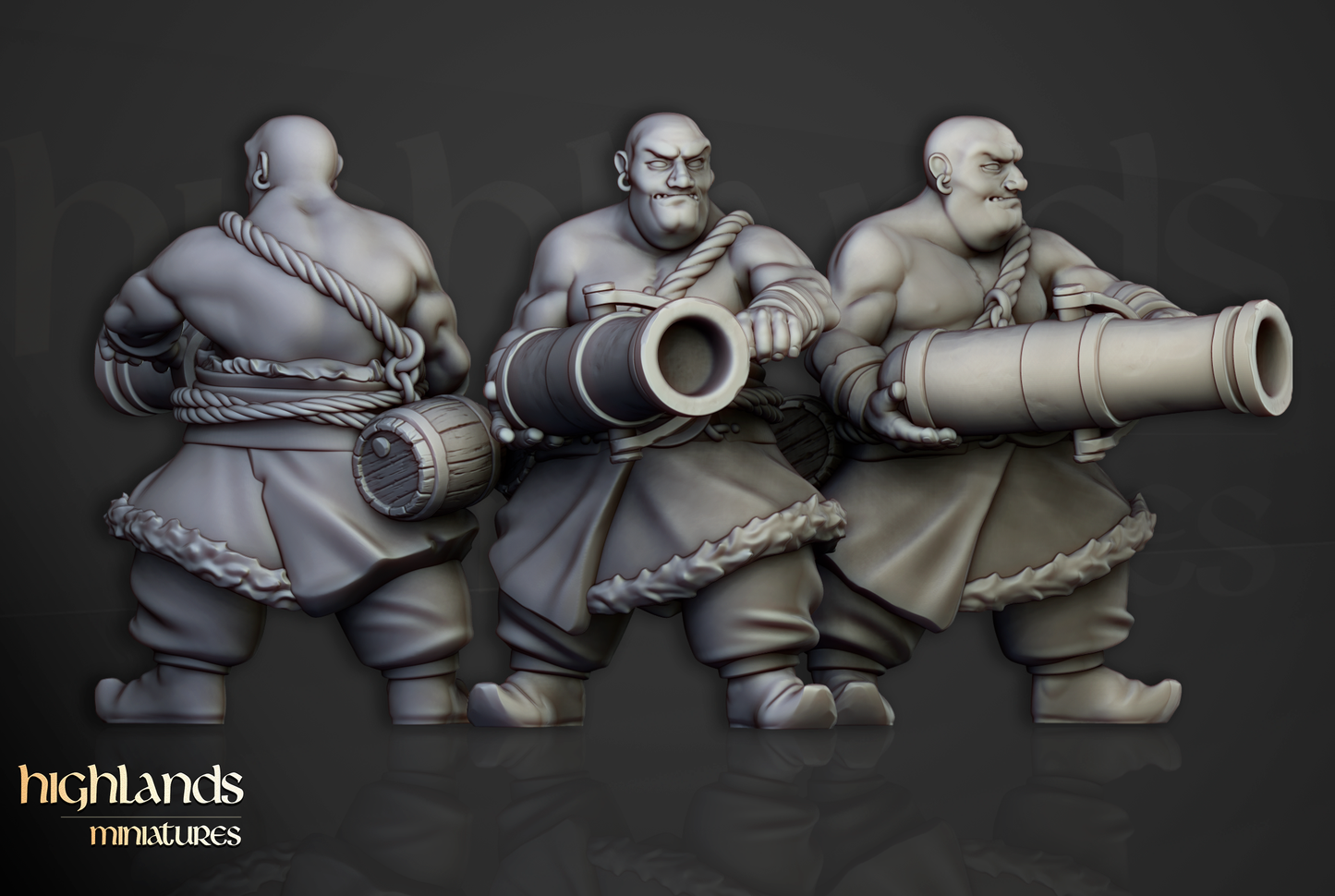 Ogre Gunners - Khazarian Ogres