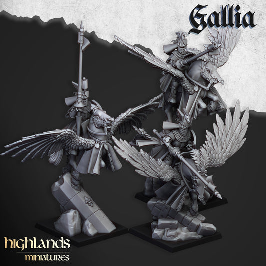 Gallia Knights on Pegasus - Gallia