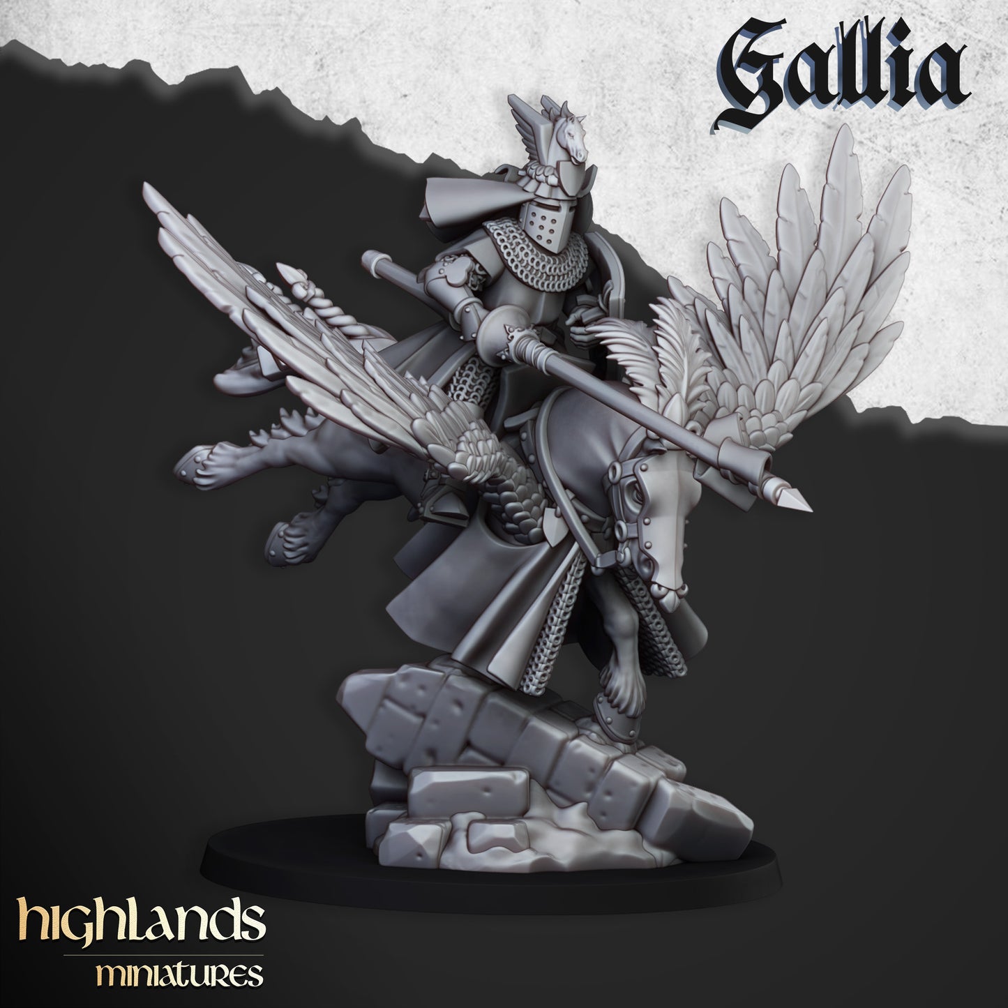 Gallia Knights on Pegasus - Gallia