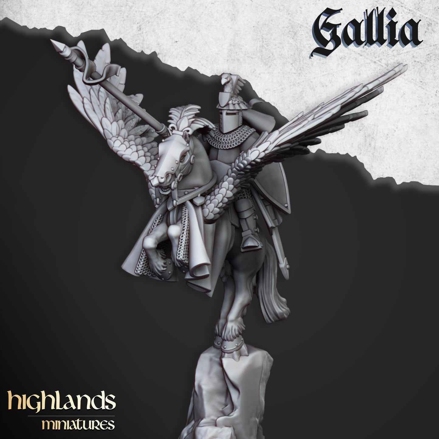 Gallia Knights on Pegasus - Gallia