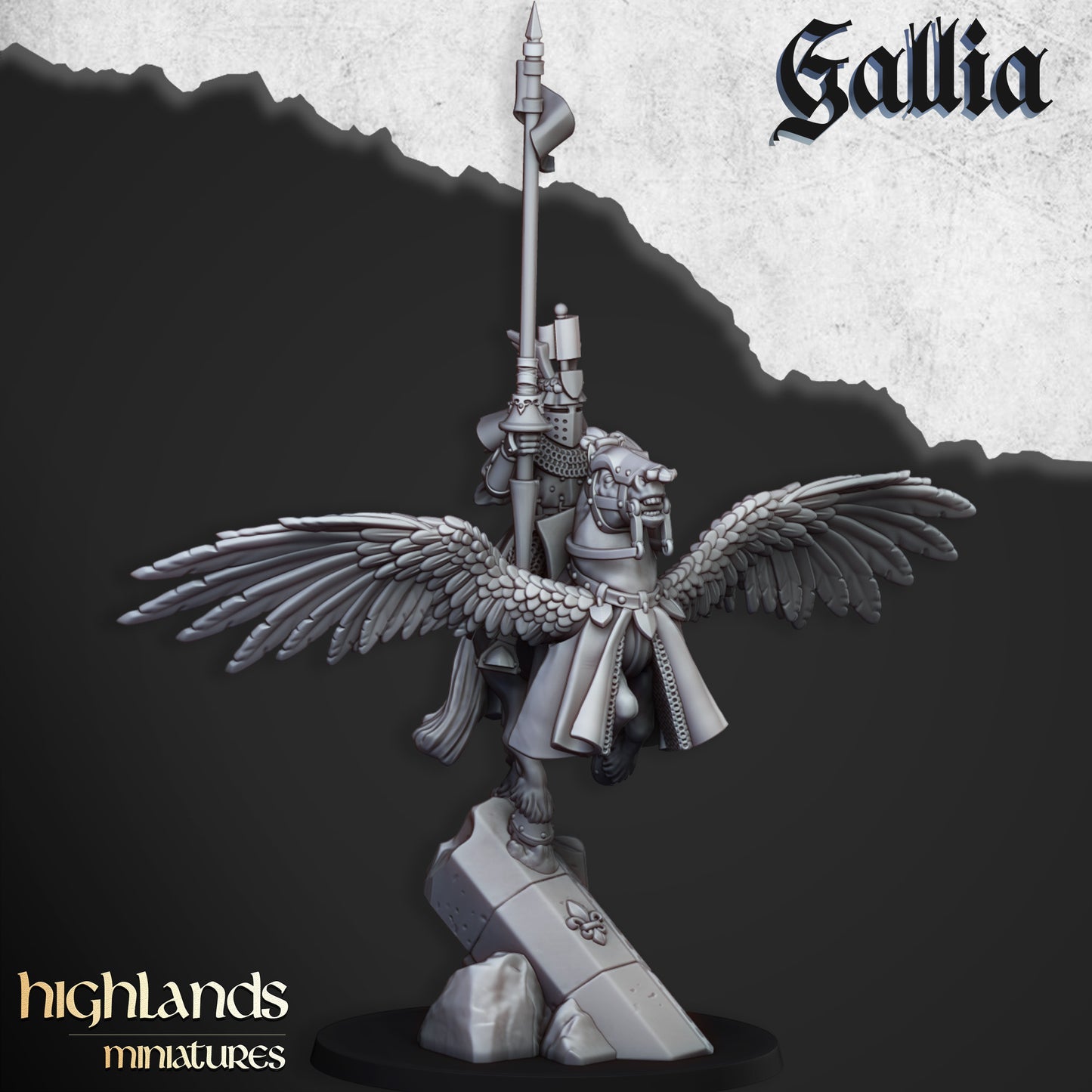 Gallia Knights on Pegasus - Gallia