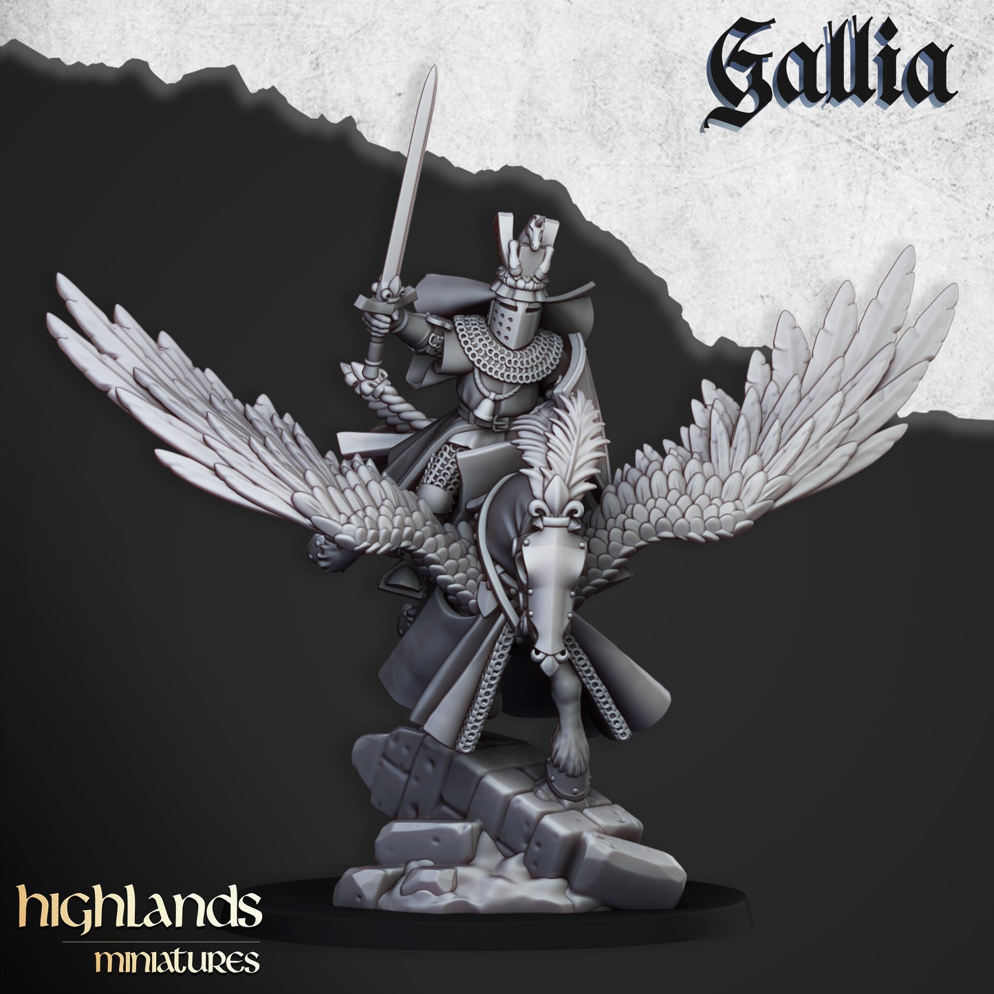 Gallia Knights on Pegasus - Gallia