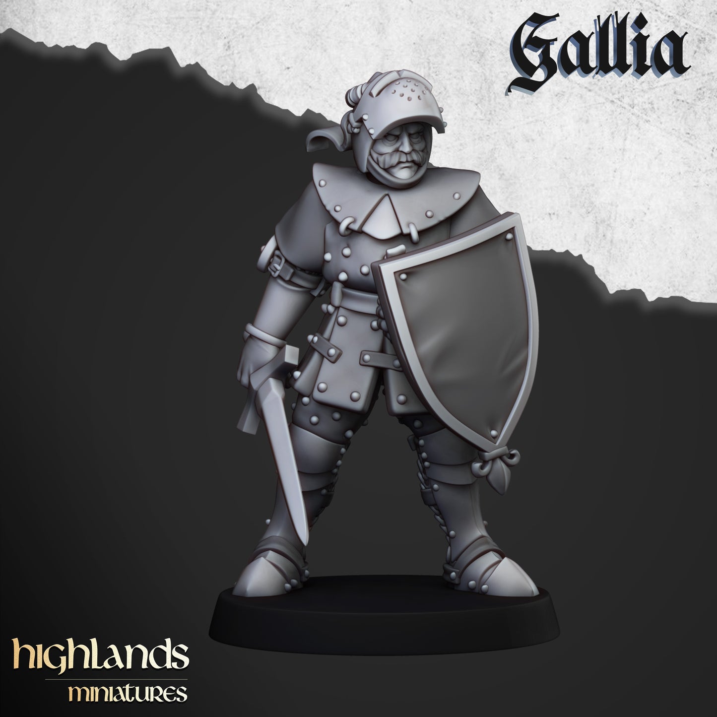 Knights of Gallia on Foot  - Gallia