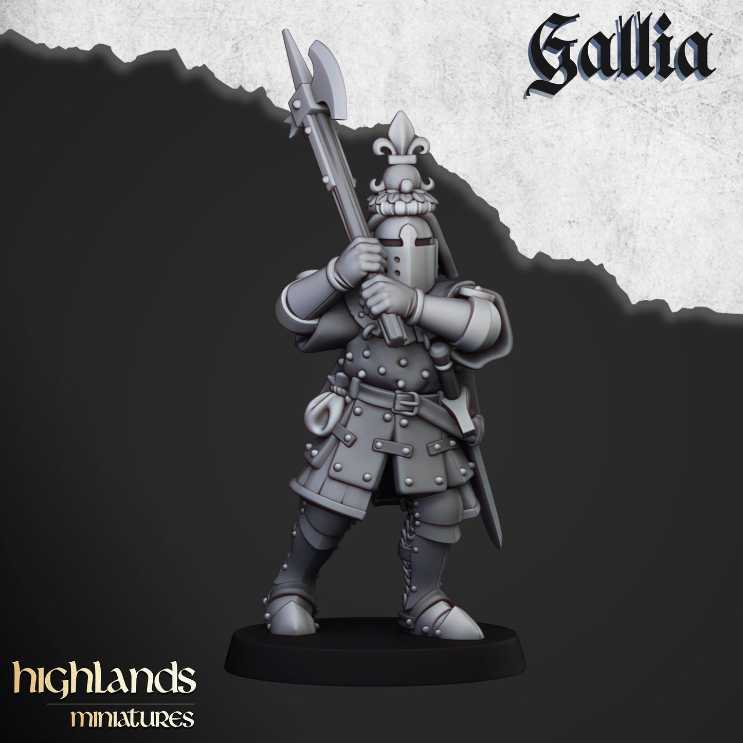 Knights of Gallia on Foot  - Gallia