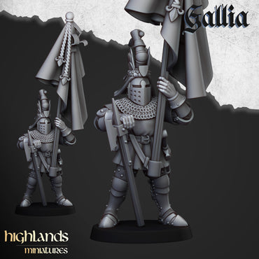 Knights of Gallia on Foot  - Gallia