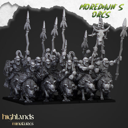 Mounted Cave Orcs - Moredhun's Orcs