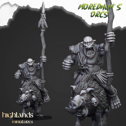 Mounted Cave Orcs - Moredhun's Orcs