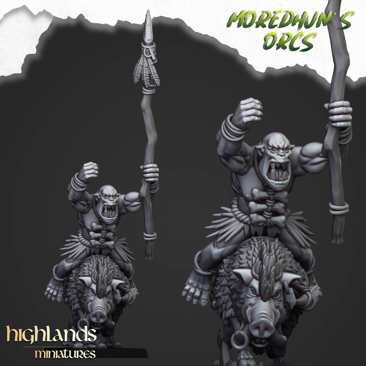 Mounted Cave Orcs - Moredhun's Orcs