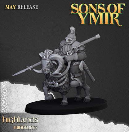 Mounted Dwarfs - Sons of Ymir