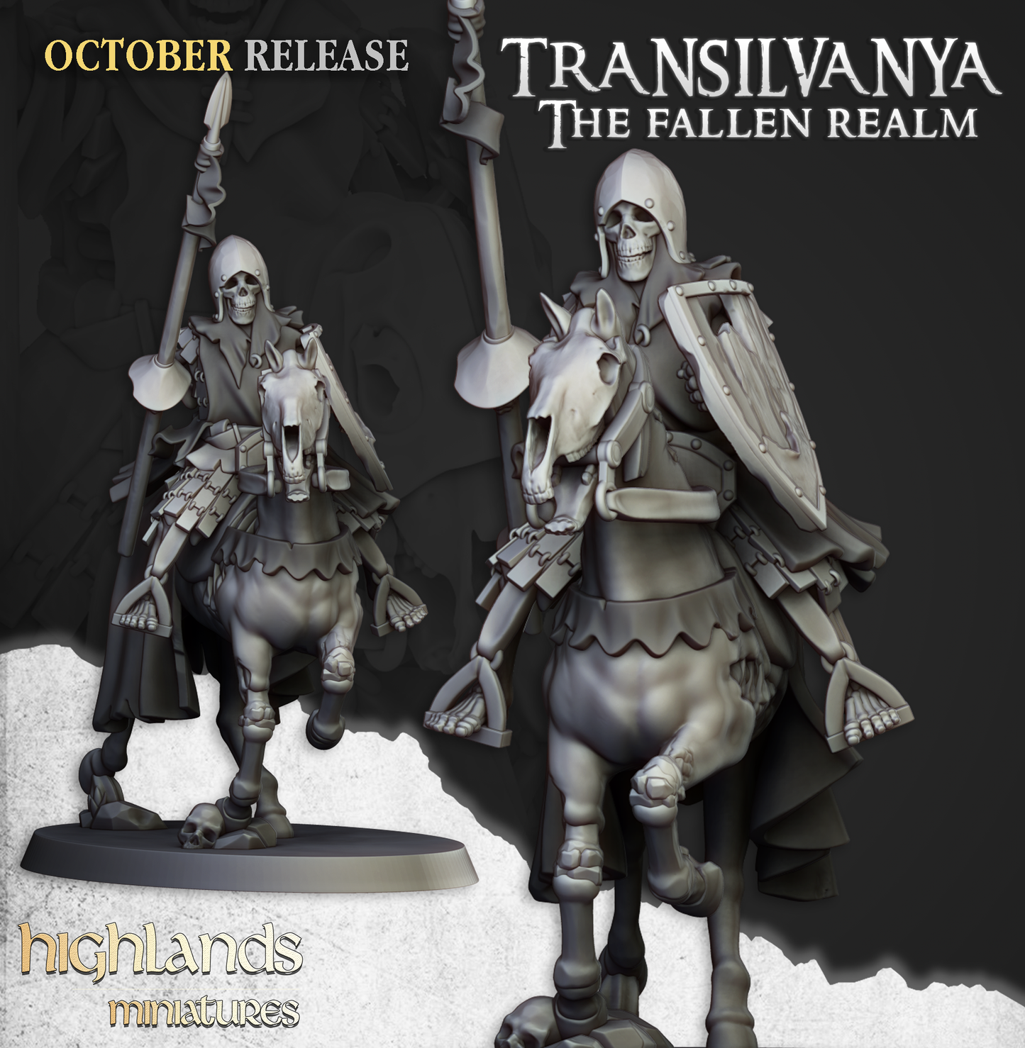 Mounted Skeletons - Transilvanya - The Fallen Realm