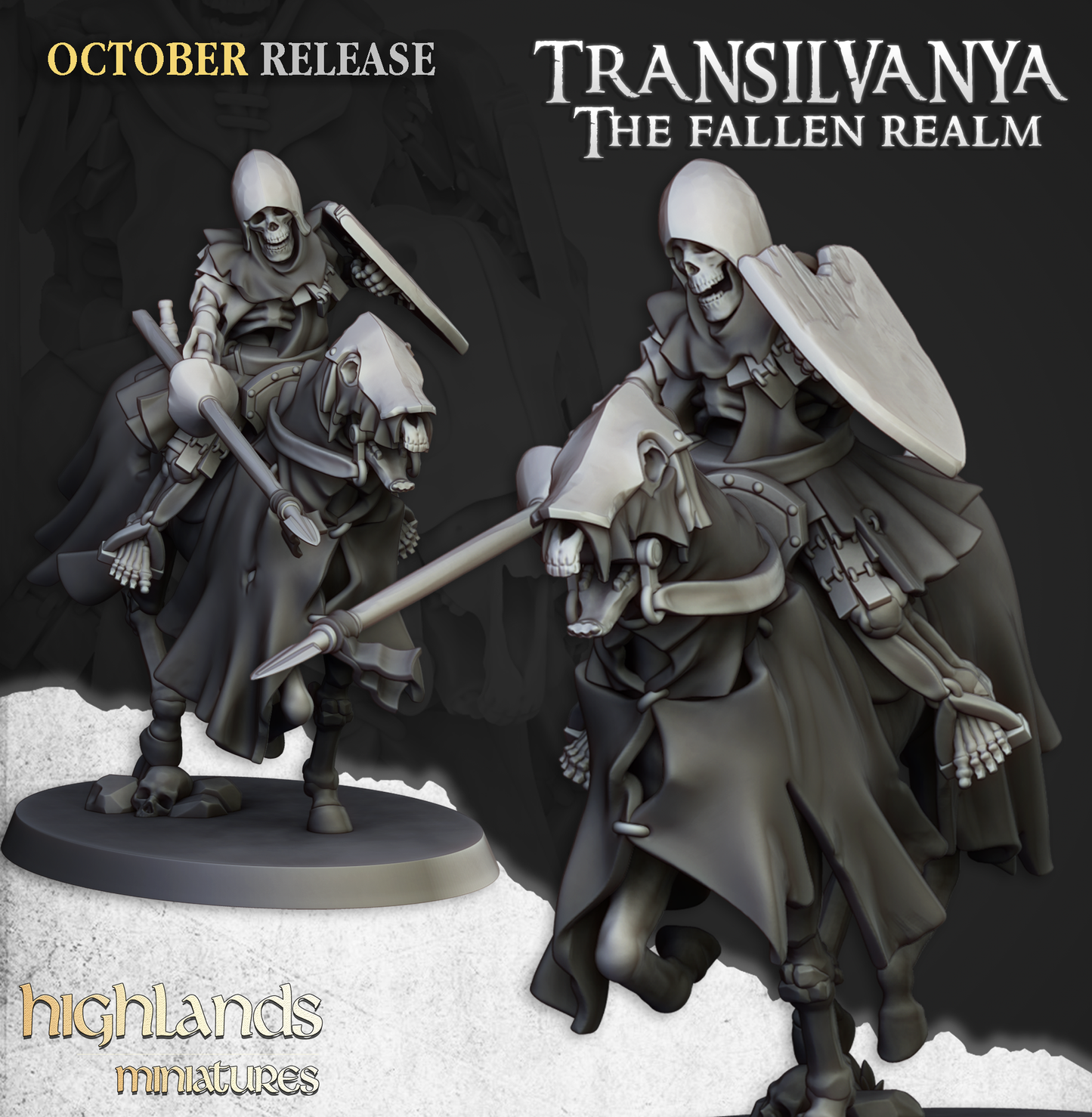 Mounted Skeletons - Transilvanya - The Fallen Realm