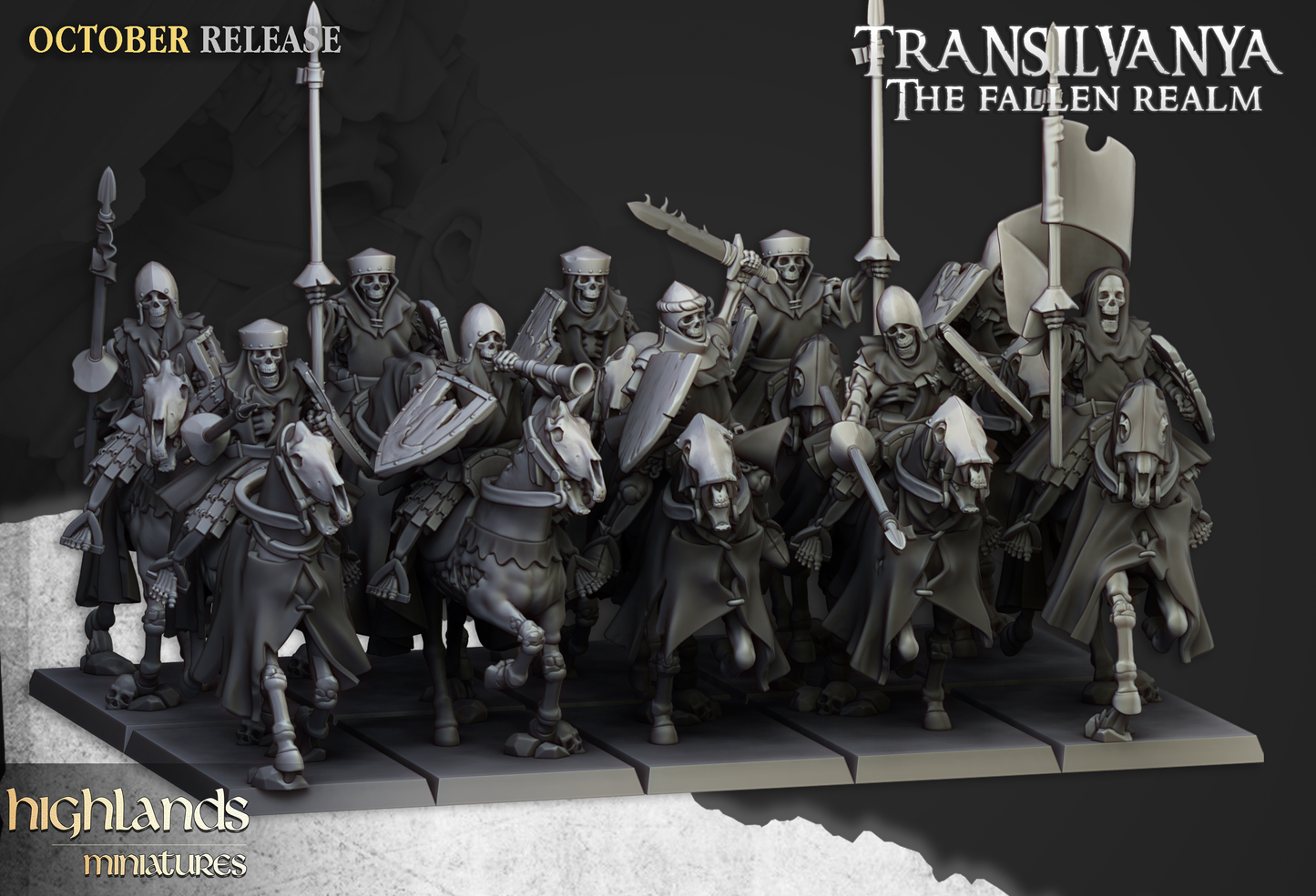 Mounted Skeletons - Transilvanya - The Fallen Realm