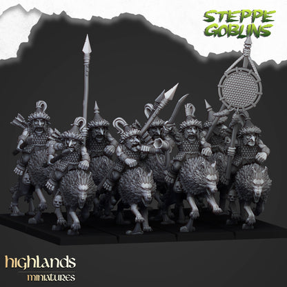 Mounted Steppe Goblins with Spears - Steppe Goblins