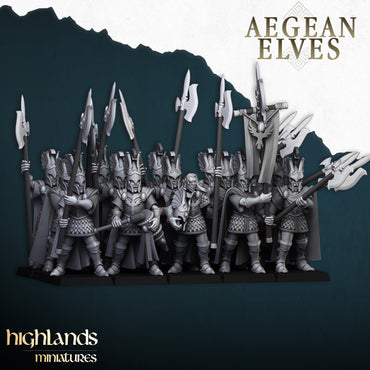 Mycenaean Guards - Aegean Elves