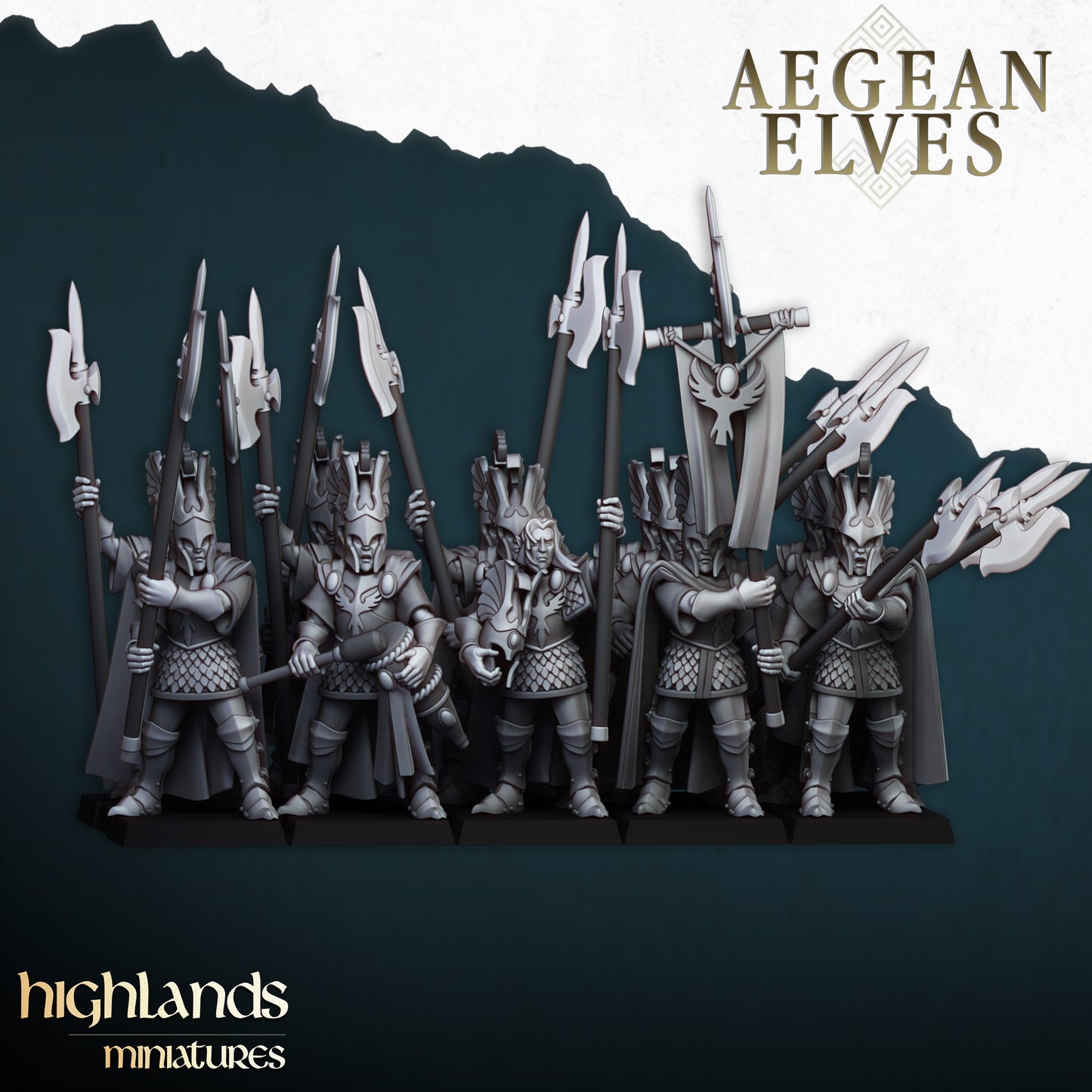 Mycenaean Guards - Aegean Elves