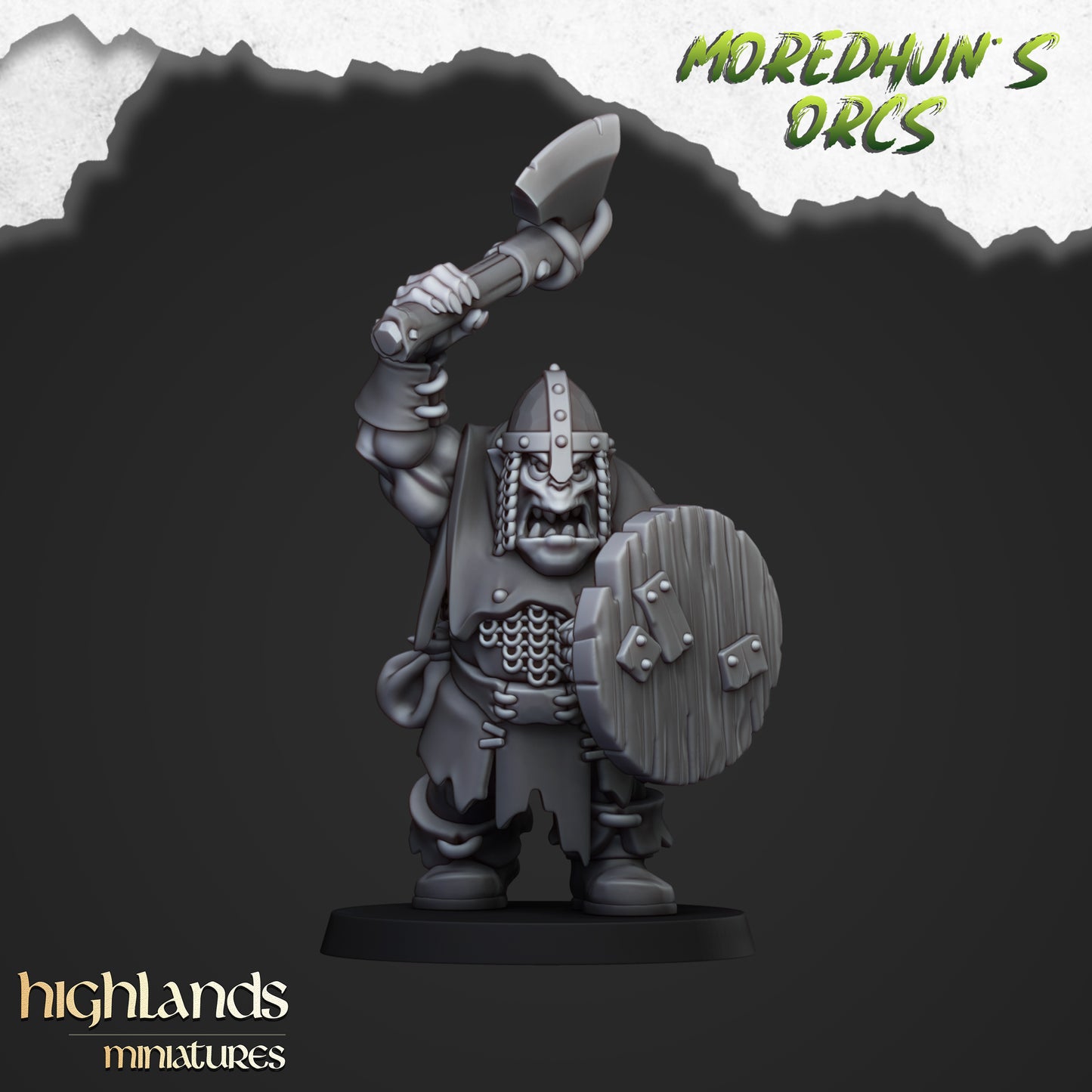 Orc Warriors (1h weapon or spear) - Moredhun's Orcs