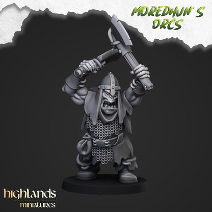 Orc Warriors (1h weapon or spear) - Moredhun's Orcs