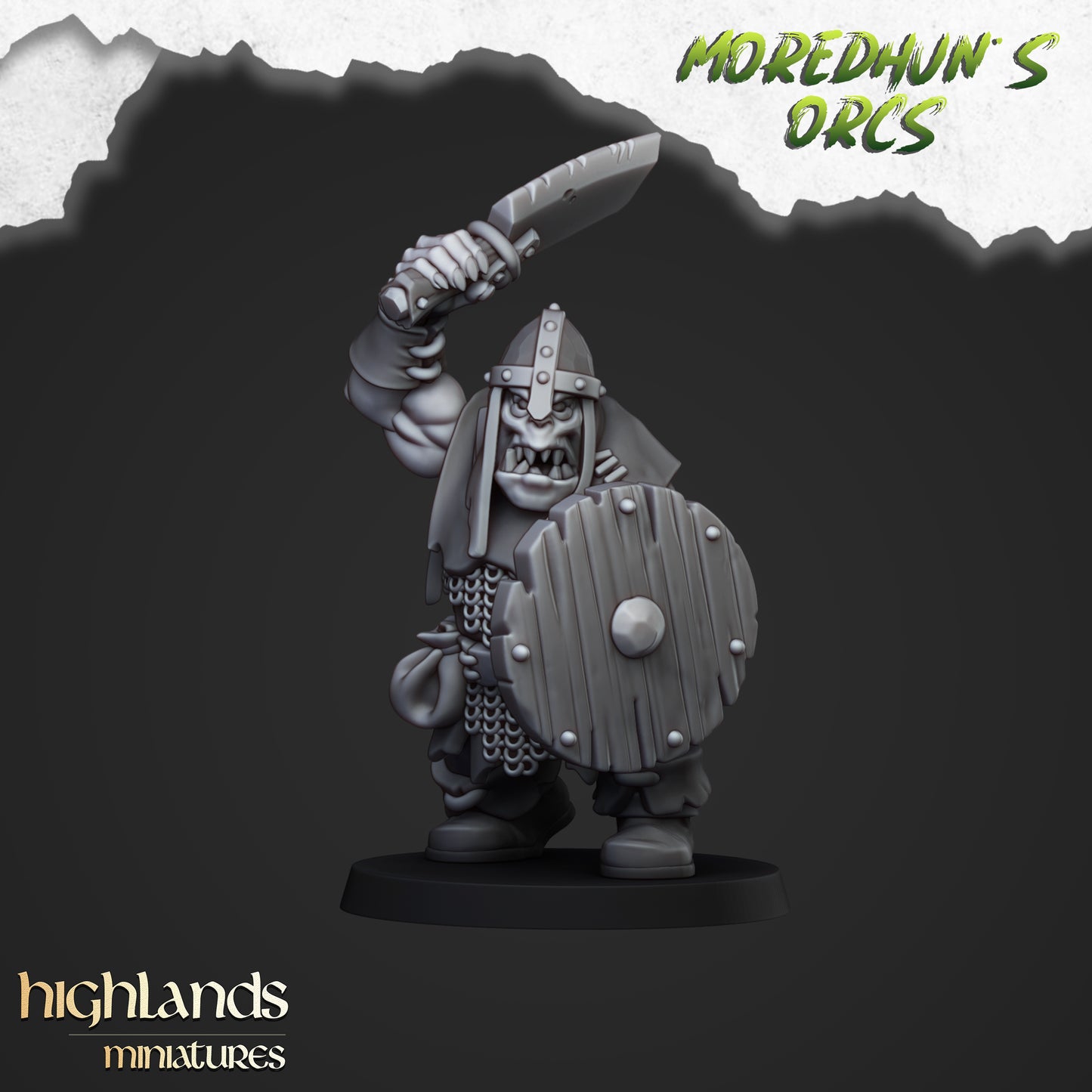 Orc Warriors (1h weapon or spear) - Moredhun's Orcs