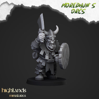 Orc Warriors (1h weapon or spear) - Moredhun's Orcs