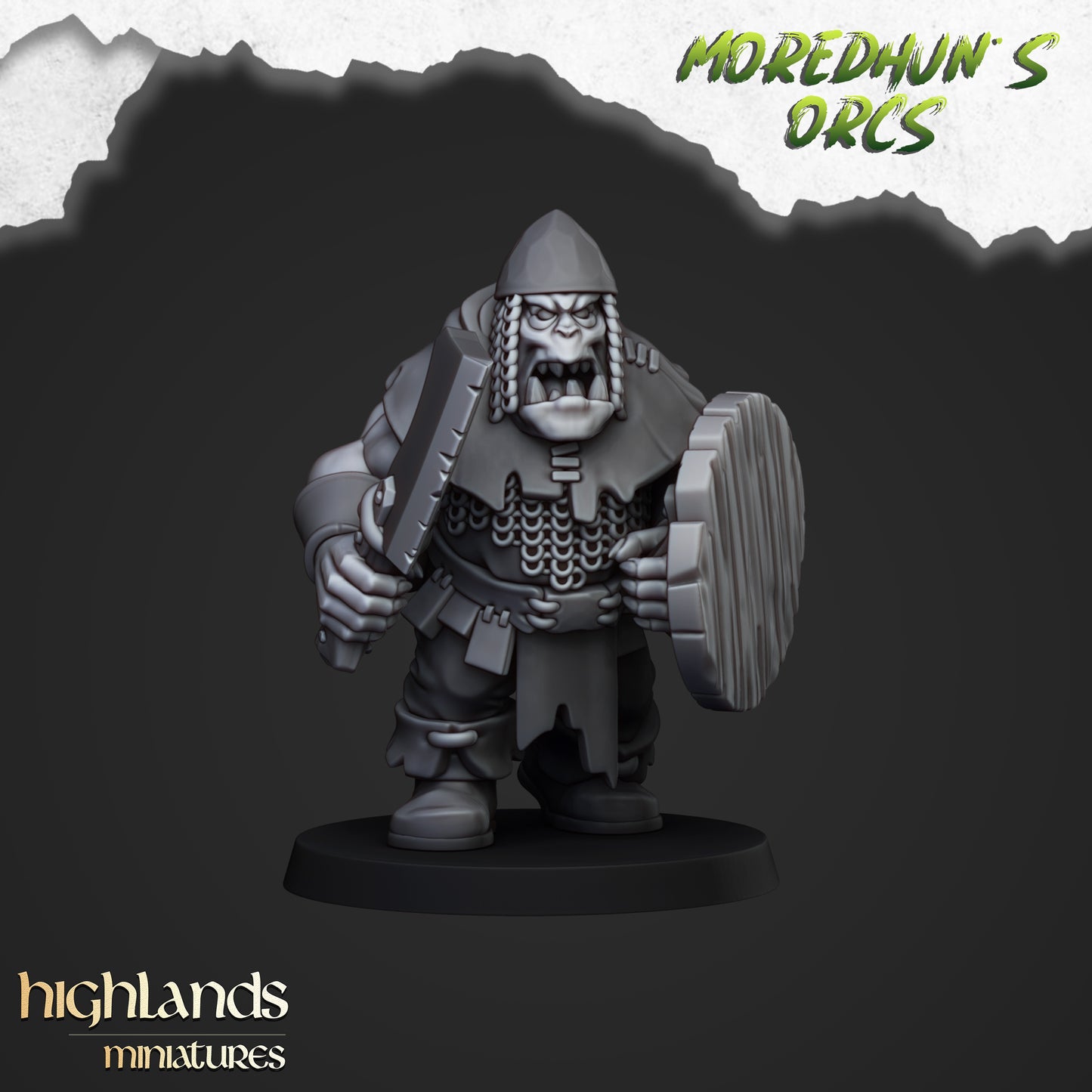 Orc Warriors (1h weapon or spear) - Moredhun's Orcs