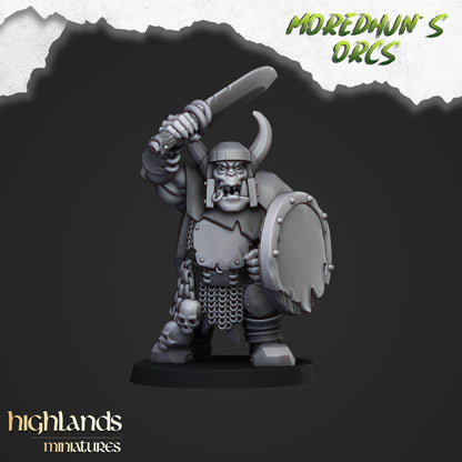 Orc Warriors (1h weapon or spear) - Moredhun's Orcs