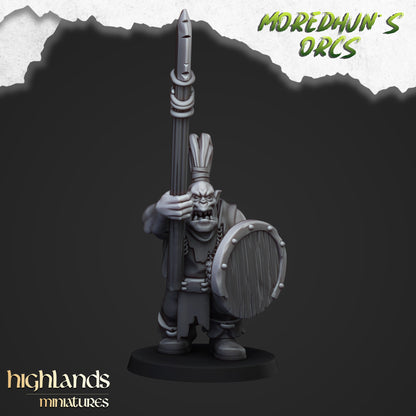 Orc Warriors (1h weapon or spear) - Moredhun's Orcs