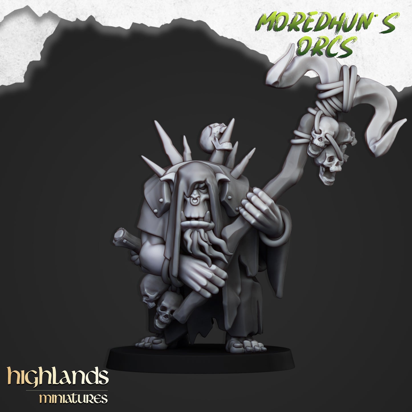 Orc Shamans (two options) - Moredhun's Orcs