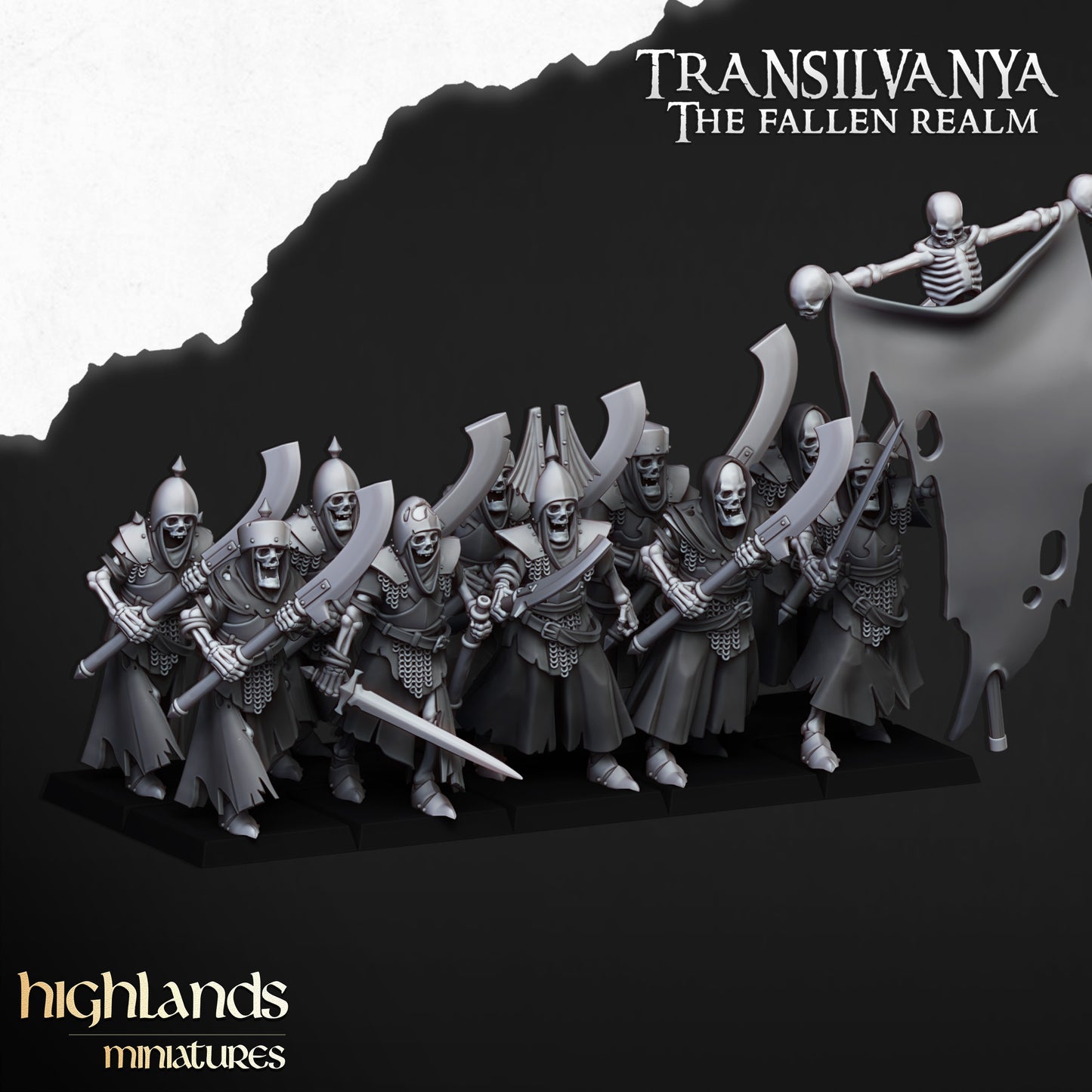 Skeletal Guard with great weapons - Transilvanya