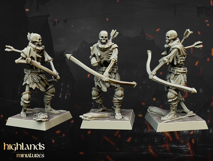 Undead Archers - Highlands Miniatures