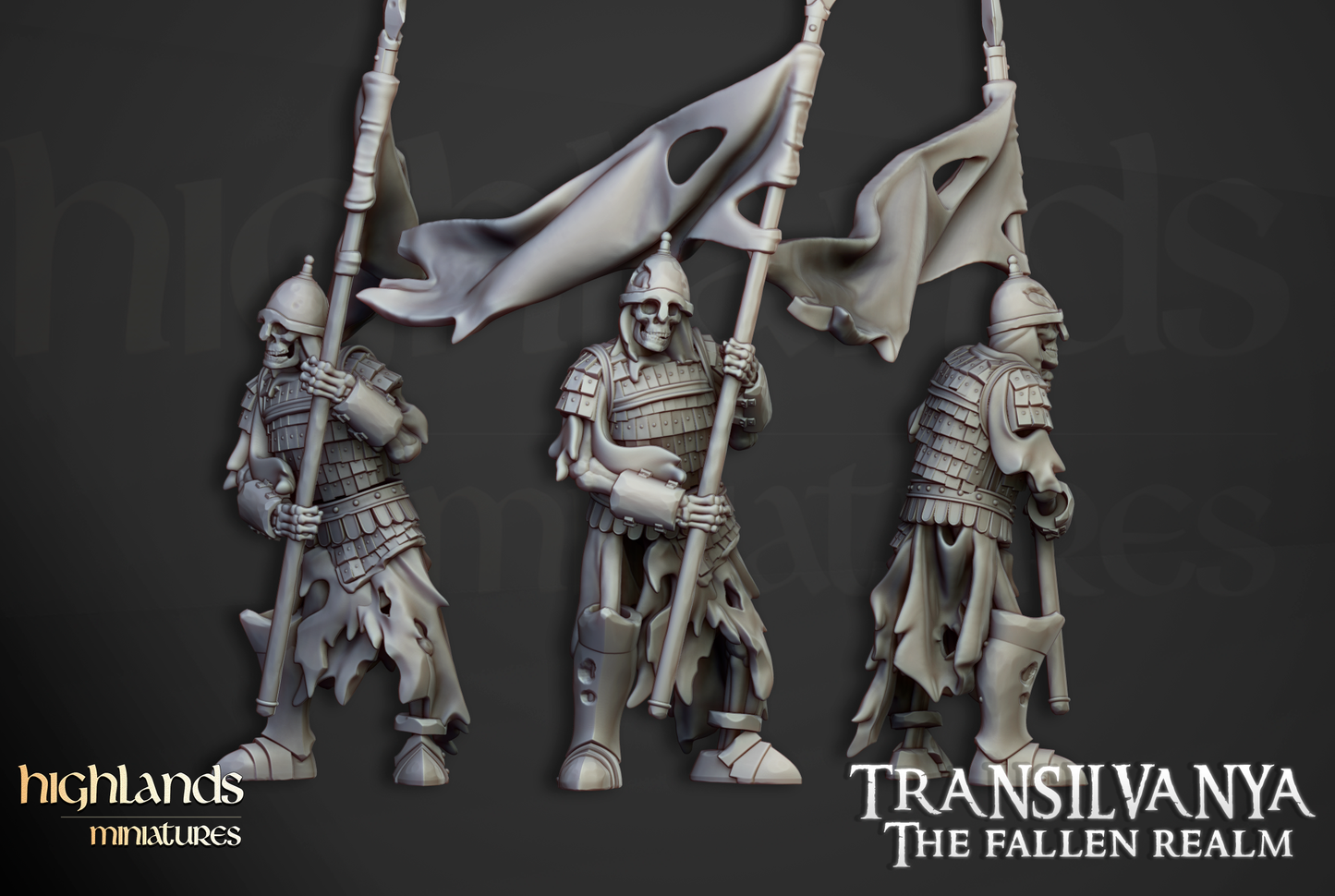 Skeleton Boyar Guards with Swords - Transilvanya - The Fallen Realm