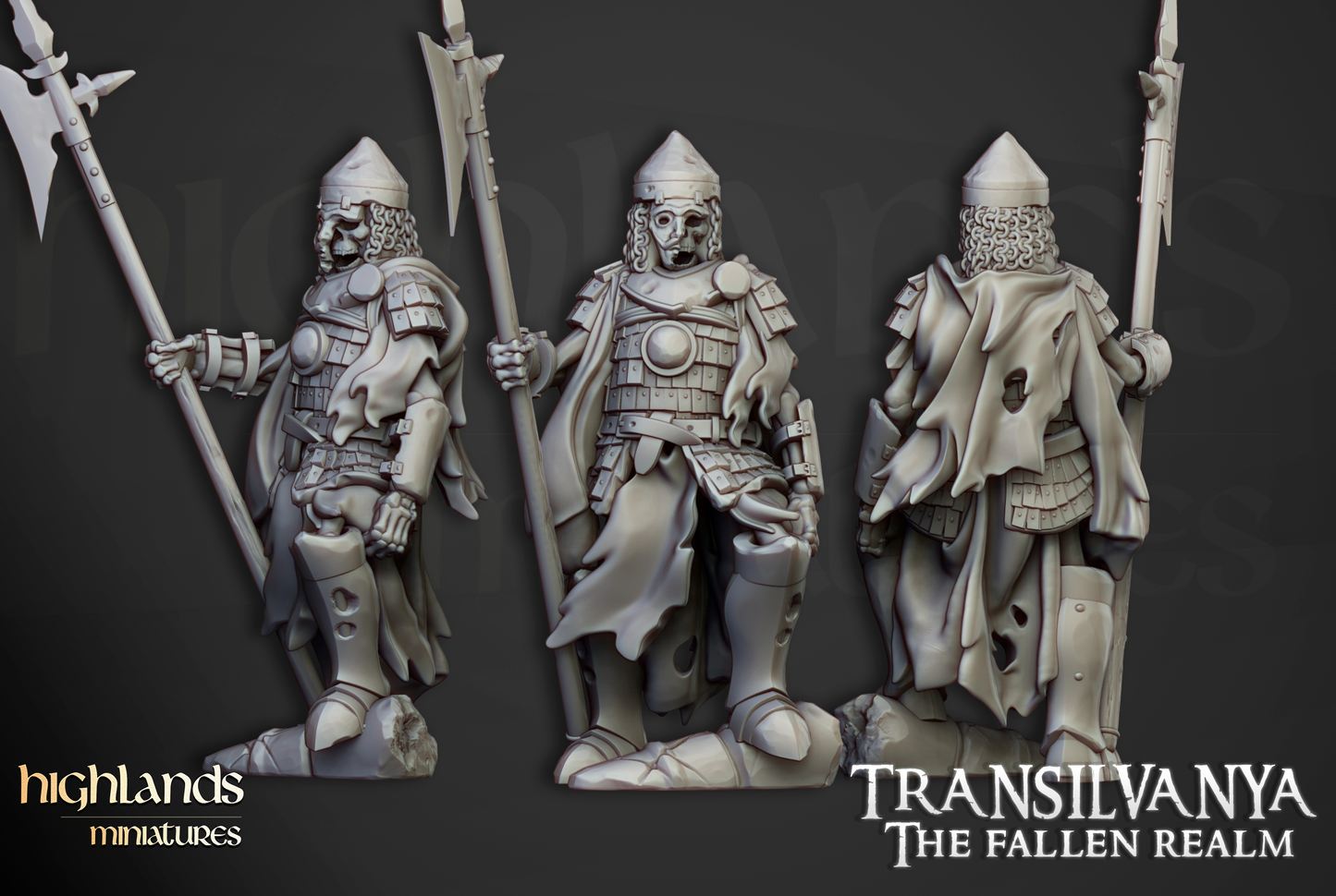 Skeleton Boyar Guards with Swords - Transilvanya - The Fallen Realm