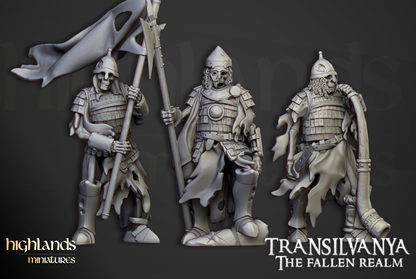 Skeleton Boyar Guards with Swords - Transilvanya - The Fallen Realm