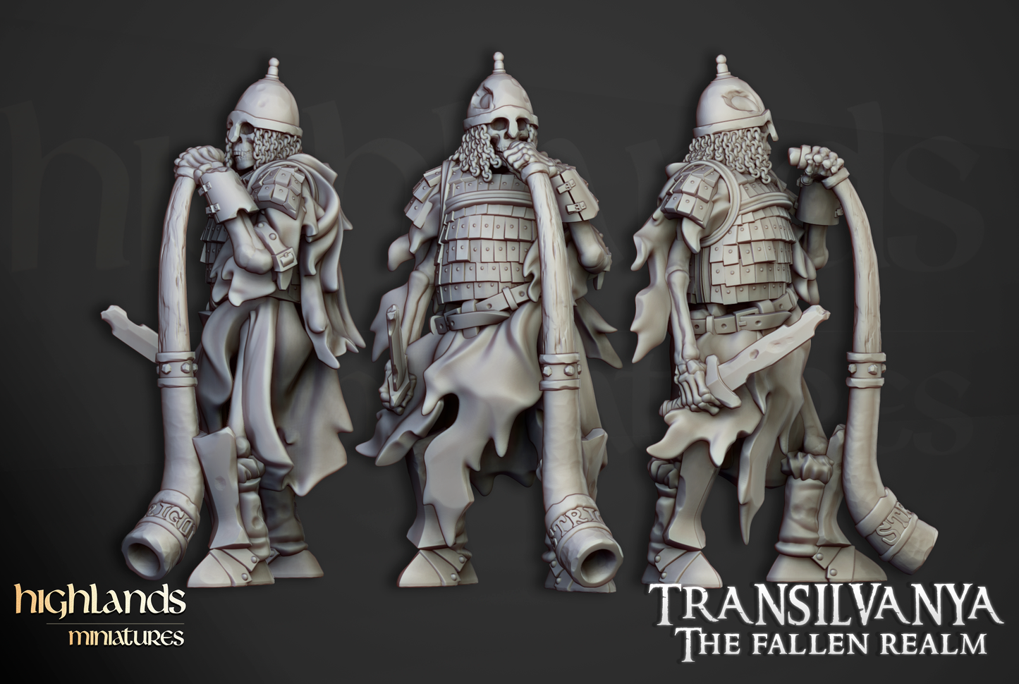 Skeleton Boyar Guards with Swords - Transilvanya - The Fallen Realm