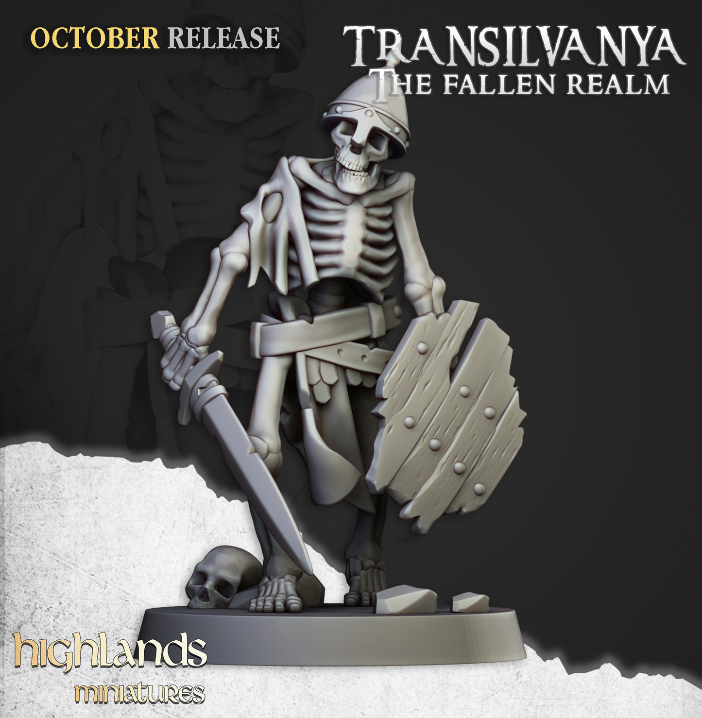 Skeleton Warriors with Swords - Transilvanya - The Fallen Realm