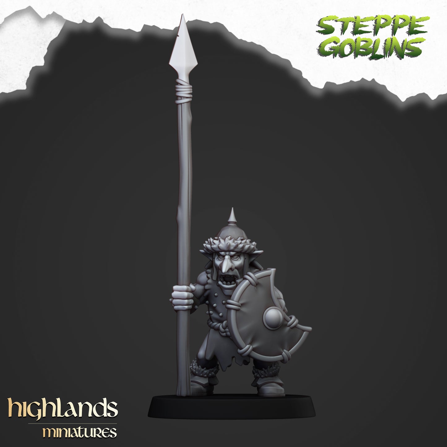 Steppe Goblins with spears - Steppe Goblins