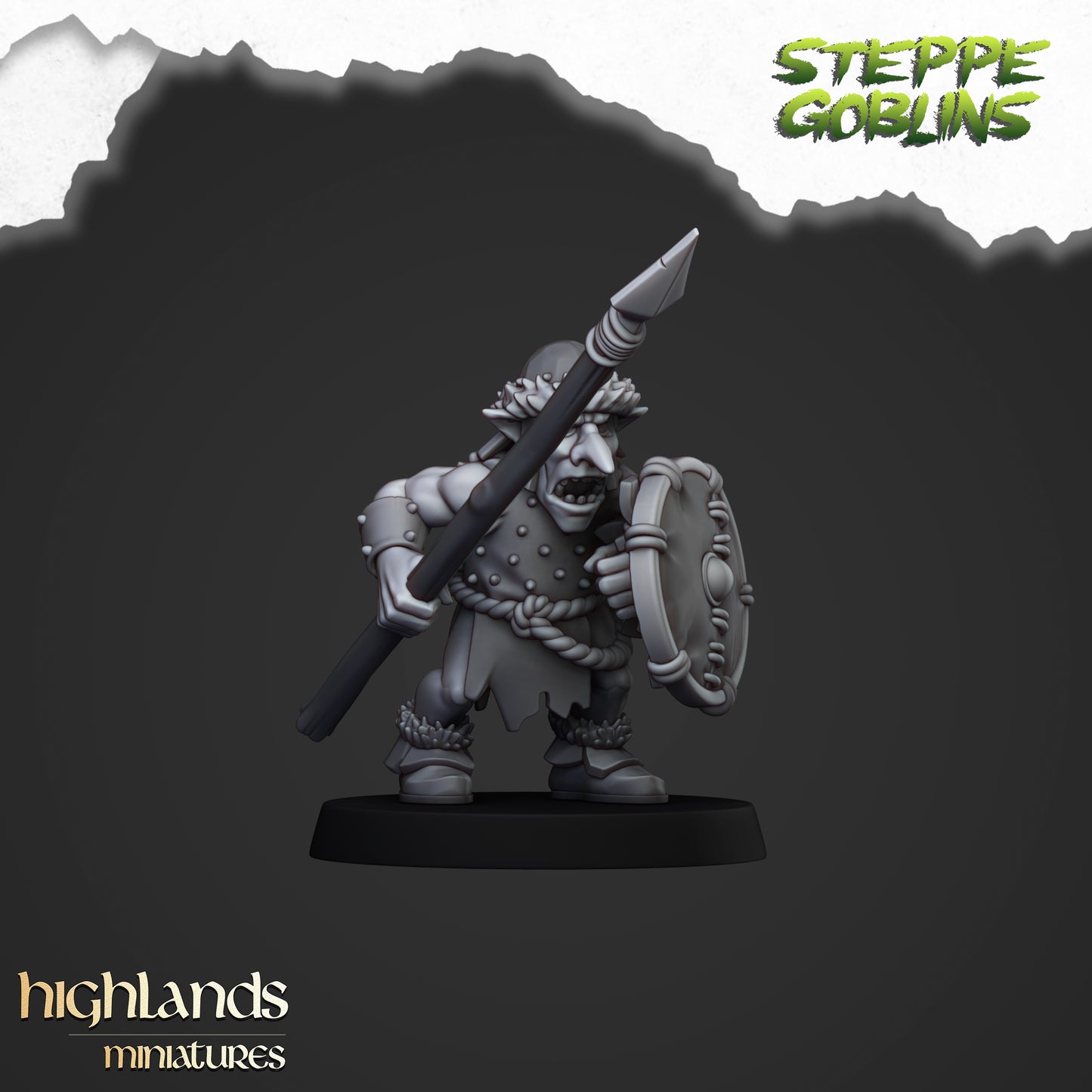 Steppe Goblins with spears - Steppe Goblins