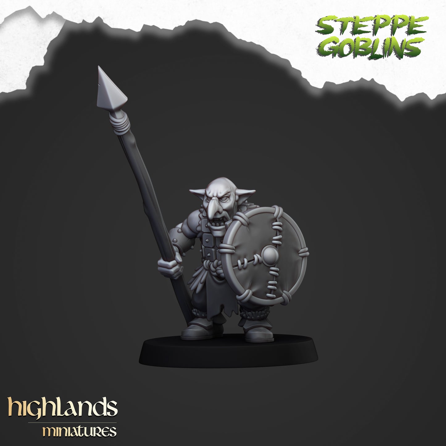 Steppe Goblins with spears - Steppe Goblins