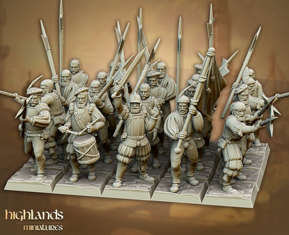 Sunland Imperial Troops with Halberds - Sunland