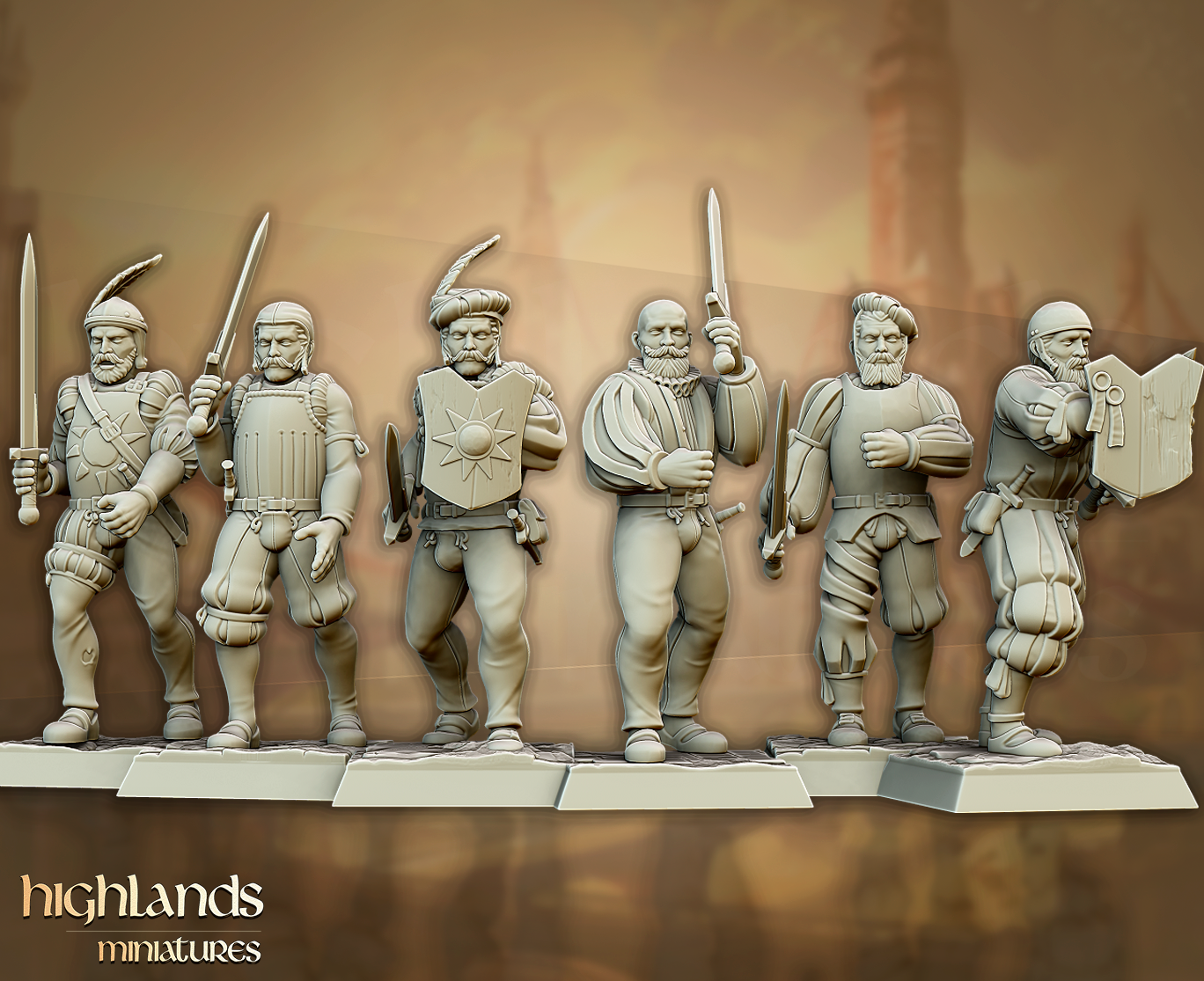 Sunland Imperial Troops with Swords - Sunland