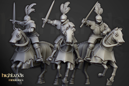 Sunland Knights on Horses - Sunland (old sculpt)