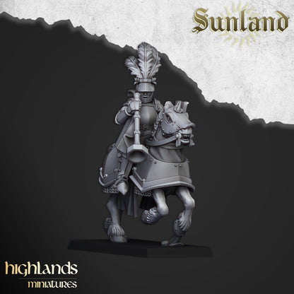 Sunland Cavalry Knights on Horses - Sunland (new sculpt)